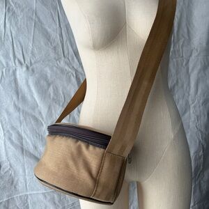 Vintage crossbody canvas camera bag